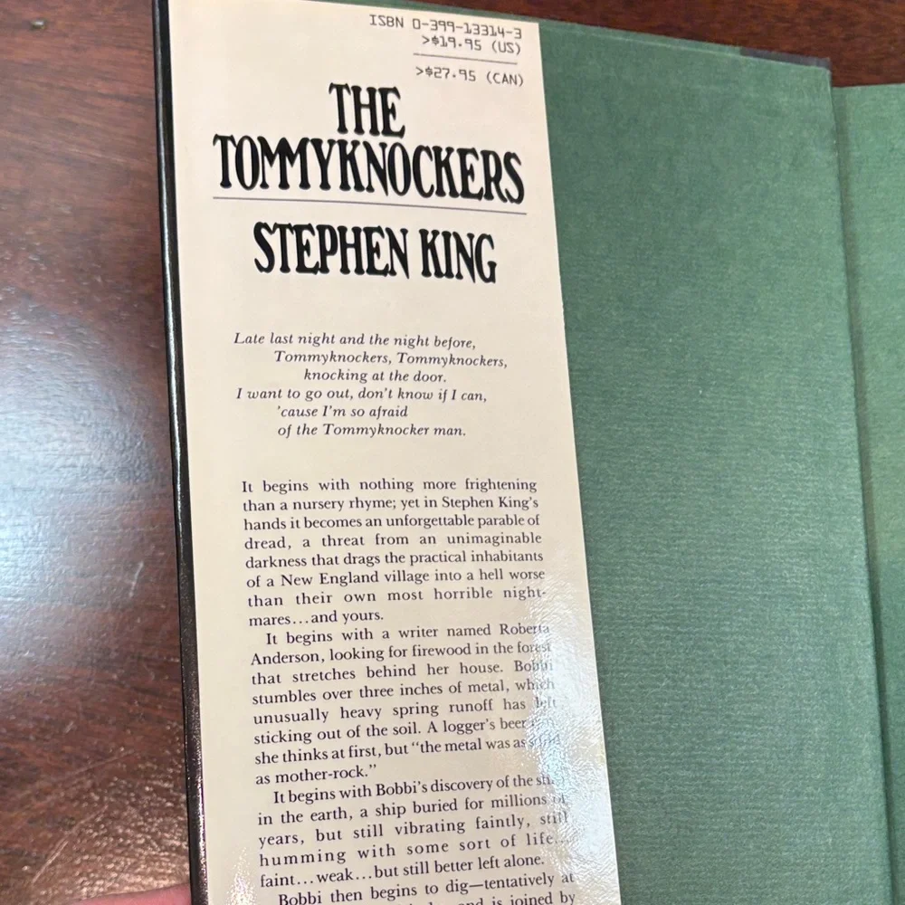 Stephen King add touch